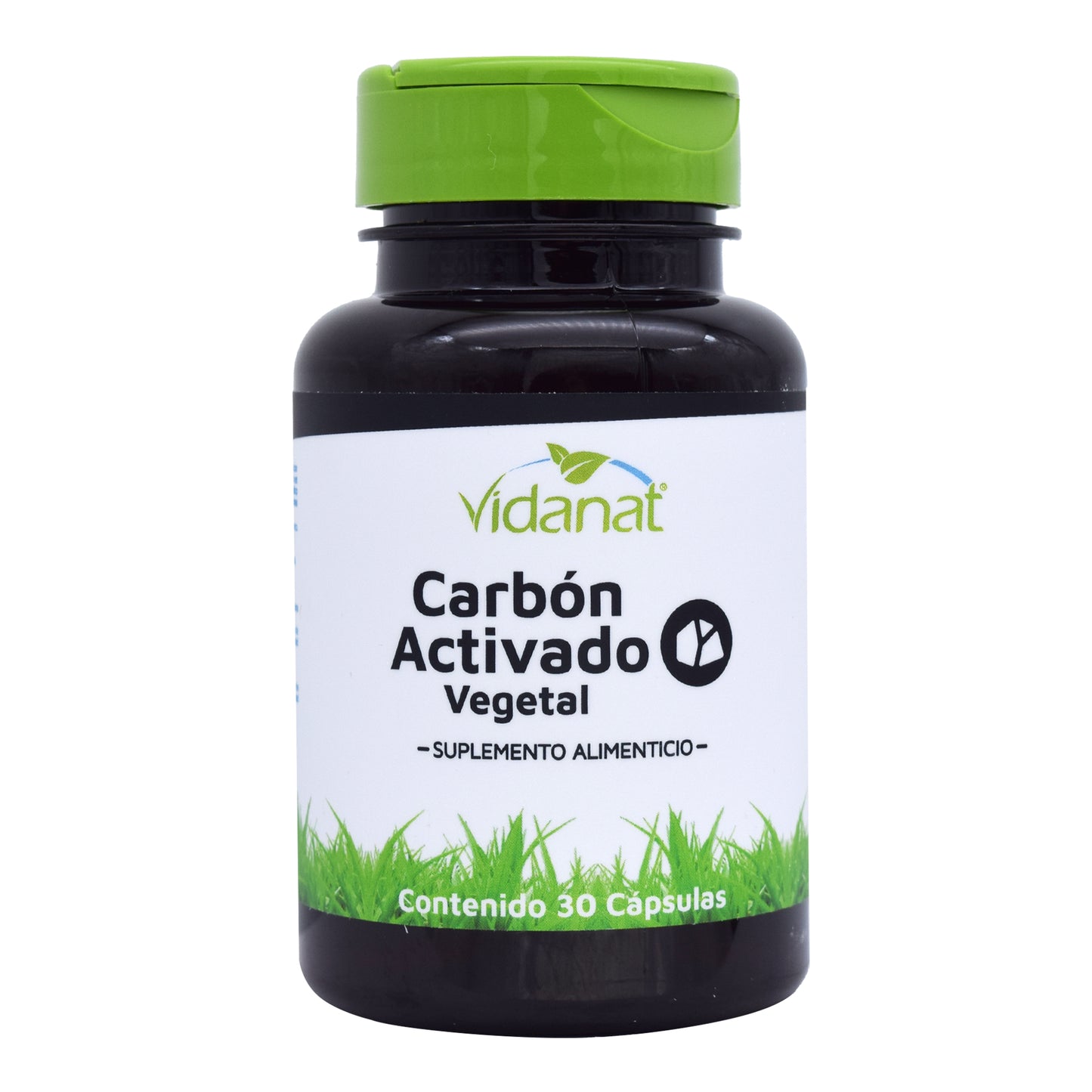 Carbon Activado Vegetal 30 Cap