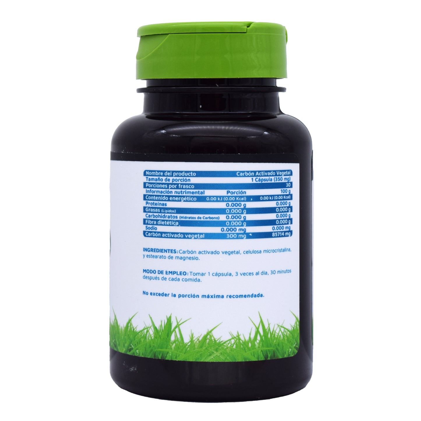 Carbon Activado Vegetal 30 Cap