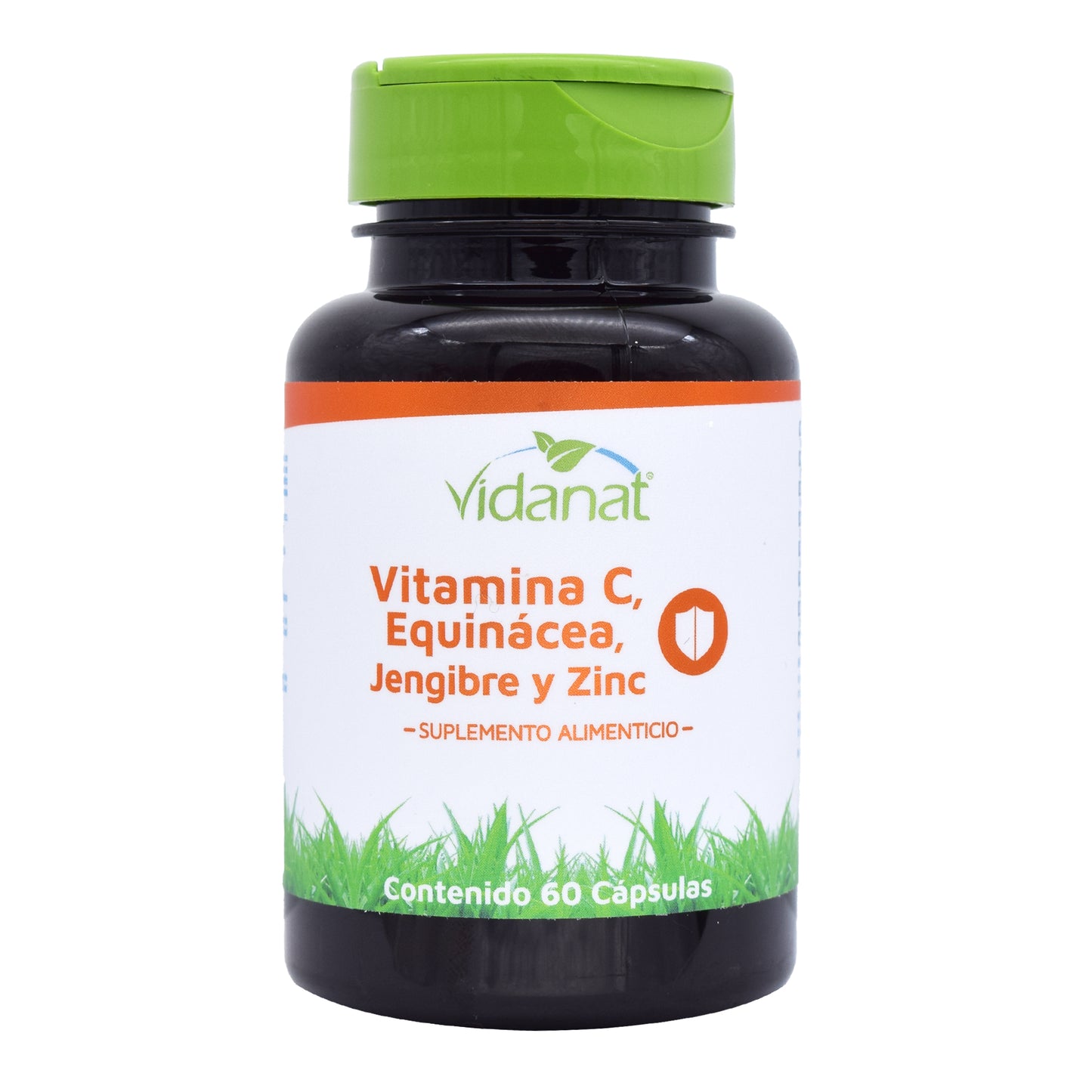 Vitamina C Equinacea Jengibre Y Zinc 60 Cap
