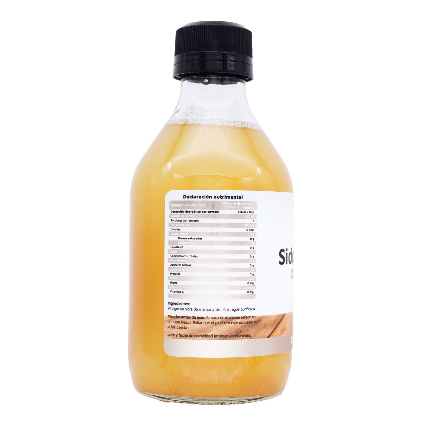 Vinagre De Sidra De Manzana 250 Ml