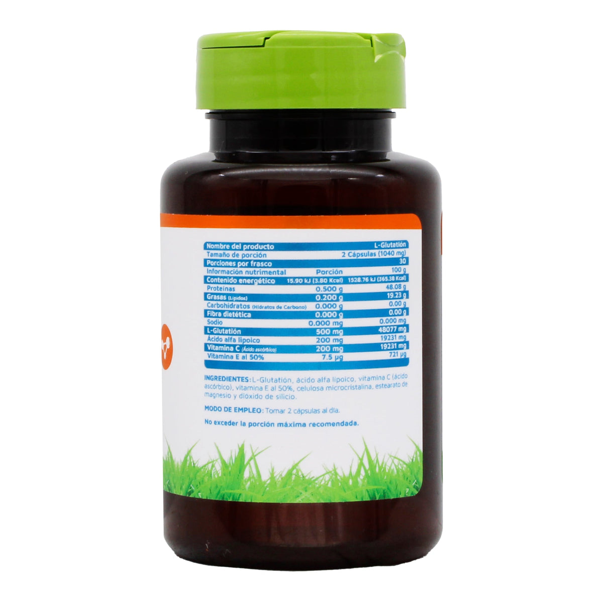 L Glutation Acido Alfa Lipoico Vitamina C Y E 60 Cap