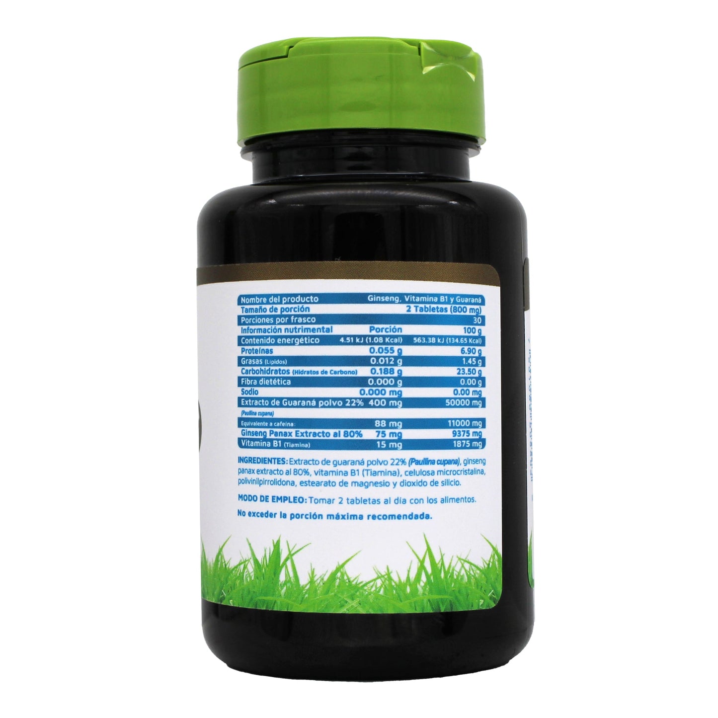 Vitamina B1 Guarana Ginseng 60 Tab