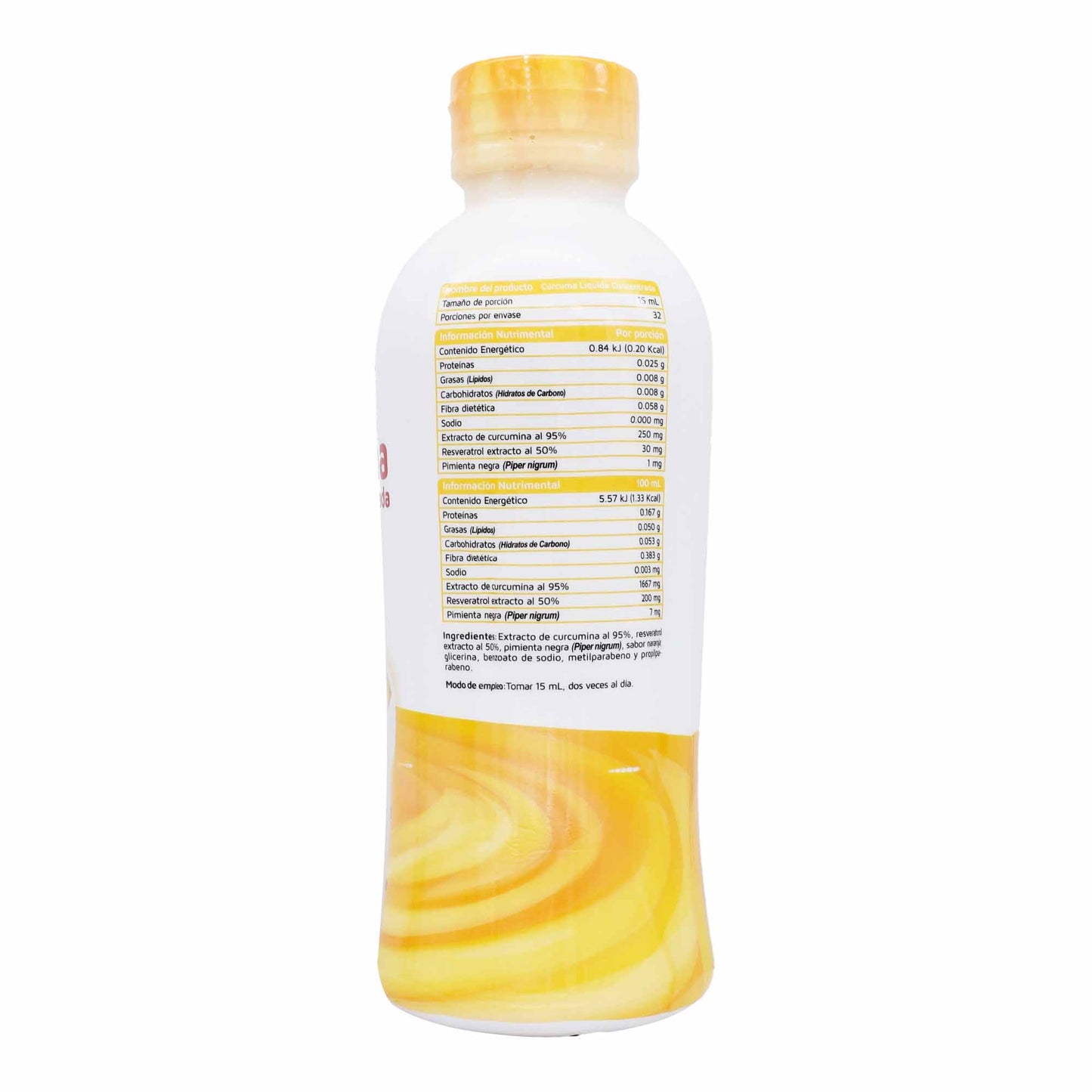 Curcuma Liquida Concentrada 480 Ml
