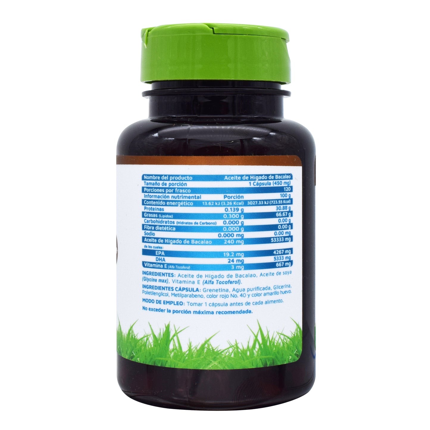 Aceite De Higado Bacalao 120 Cap