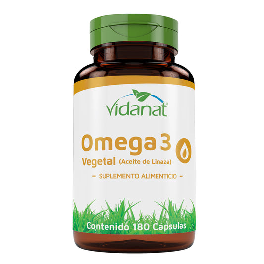 Omega 3 Vegetal/aceite De Linaza 180 Cap