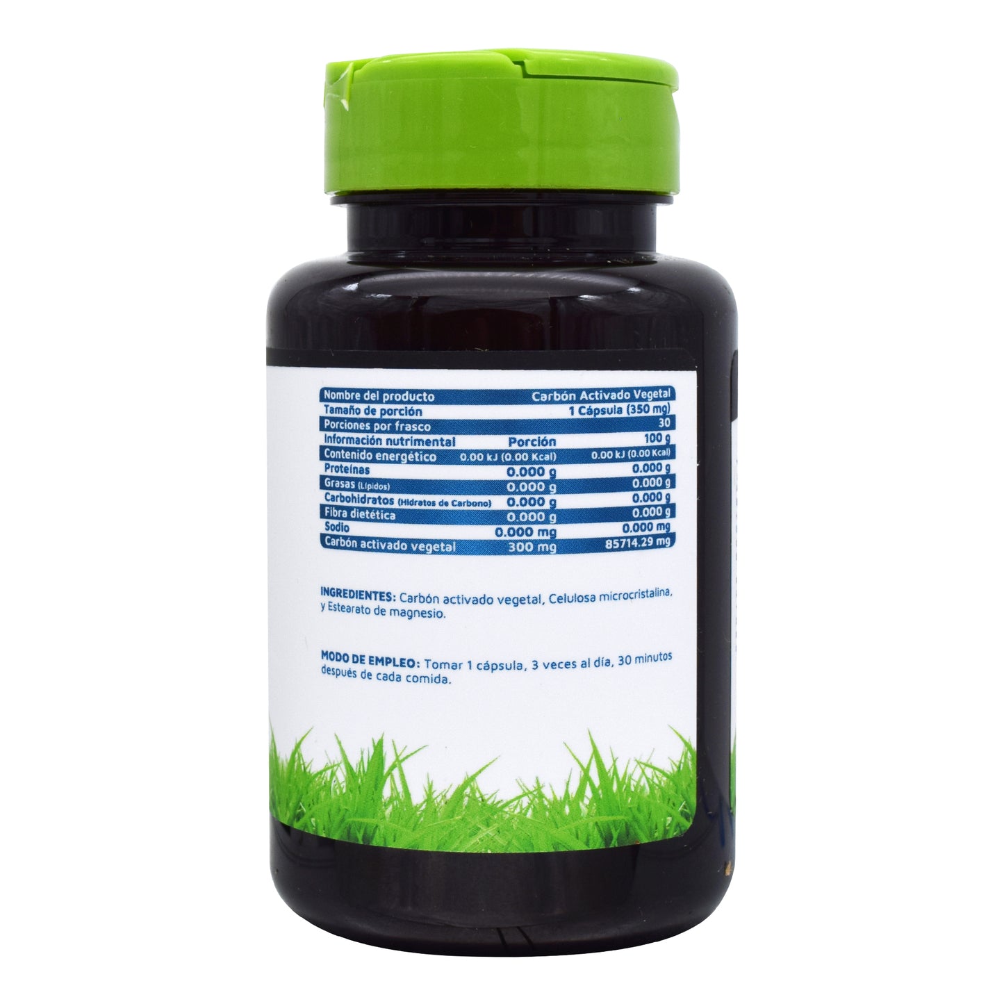 Carbon Activado Vegetal 30 Cap