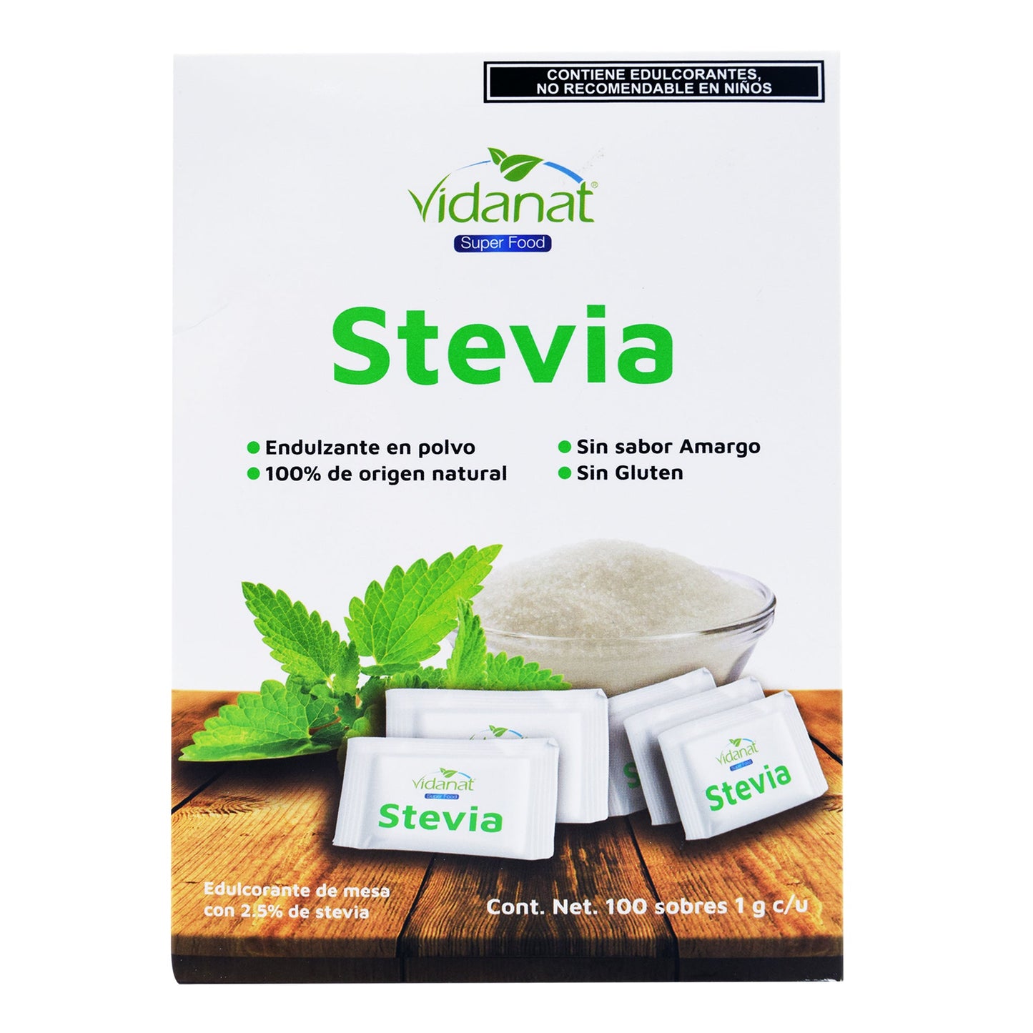 Endulzante Stevia 100 Sob