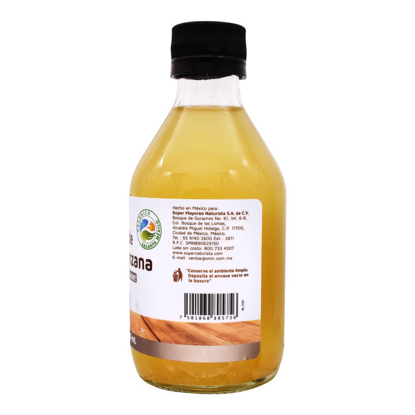 Vinagre De Sidra De Manzana 250 Ml